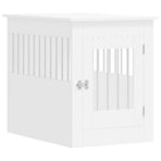 Dog Crate Furniture White 55x80x68 cm Engineered Wood