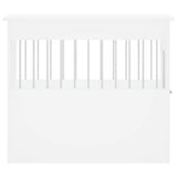 Dog Crate Furniture White 55x80x68 cm Engineered Wood
