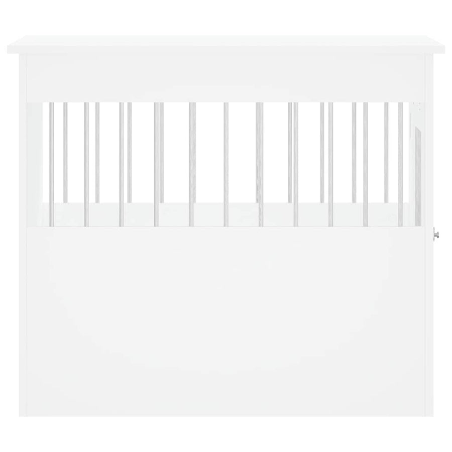 Dog Crate Furniture White 55x80x68 cm Engineered Wood