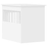 Dog Crate Furniture White 55x80x68 cm Engineered Wood - Extra Image