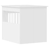 Dog Crate Furniture White 64.5x80x71 cm Engineered Wood - Extra Image