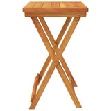 Folding Garden Table 50x36x60 cm Solid Wood Acacia