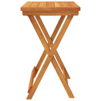 Folding Garden Table 50x36x60 cm Solid Wood Acacia