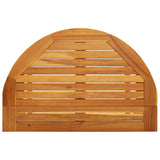 Folding Balcony Table 90x60x72 cm Solid Wood Acacia - Low Angle