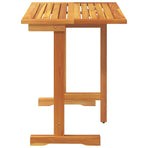 Folding Balcony Table 90x60x72 cm Solid Wood Acacia