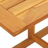 Folding Balcony Table 90x60x72 cm Solid Wood Acacia - Extra Image