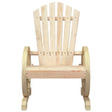 Garden Adirondack Chairs 4 pcs Solid Wood Fir - 45-Degree Angle