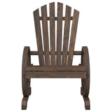 Garden Adirondack Chairs 4 pcs Solid Wood Fir - 45-Degree Angle