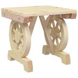 3 Piece Garden Lounge Set Solid Wood Fir - Extra Image