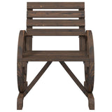 Garden Chairs 4 pcs Solid Wood Fir - 45-Degree Angle