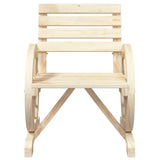 3 Piece Garden Lounge Set Solid Wood Fir - 45-Degree Angle