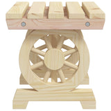 3 Piece Garden Lounge Set Solid Wood Fir - Extra Image