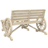 4 Piece Garden Lounge Set Solid Wood Fir - Extra Image