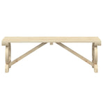 Garden Benches 2 pcs Solid Wood Fir