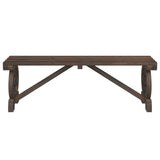 3 Piece Garden Dining Set Solid Wood Fir - Extra Image