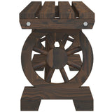 3 Piece Garden Dining Set Solid Wood Fir - Extra Image