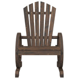 Garden Adirondack Chair Solid Wood Fir - Top-Down View