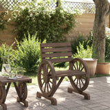 Garden Chair 58x58x78.5 cm Solid Wood Fir - Side View