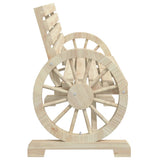 Garden Bench 2-Seater Solid Wood Fir - 45-Degree Angle