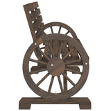 Garden Bench 2-Seater Solid Wood Fir - 45-Degree Angle