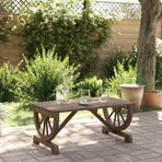 Garden Coffee Table 90x50x40 cm Solid Wood Fir