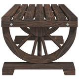 Garden Coffee Table 90x50x40 cm Solid Wood Fir - 45-Degree Angle