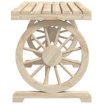 Garden Table 115x55x65 cm Solid Wood Fir