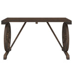 Garden Table 115x55x65 cm Solid Wood Fir