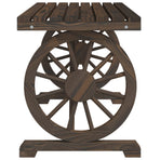 Garden Table 115x55x65 cm Solid Wood Fir