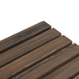 Garden Table 115x55x65 cm Solid Wood Fir - Low Angle
