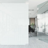 Window Film Frosted White 90x500 cm PVC - Side View
