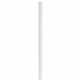 Furniture Sticker Self-Adhesive Matte White 90x500 cm PVC - Side View