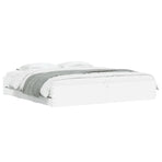 Bed Frame with Drawers without Mattress White 180x200 cm