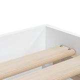 Bed Frame with Drawers without Mattress White 90x190 cm - Extra Image