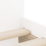 Bed Frame with Drawers without Mattress White 90x190 cm - Extra Image