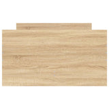 Bed Frame with Drawers without Mattress Sonoma Oak 90x190 cm - Close-Up Angle