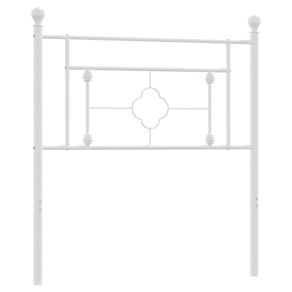 Metal Replace Headboard White 90 cm