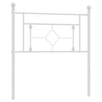 Metal Replace Headboard White 90 cm