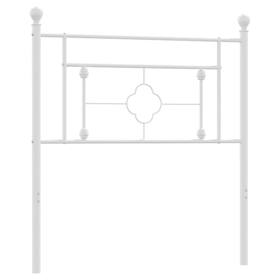 Metal Replace Headboard White 90 cm