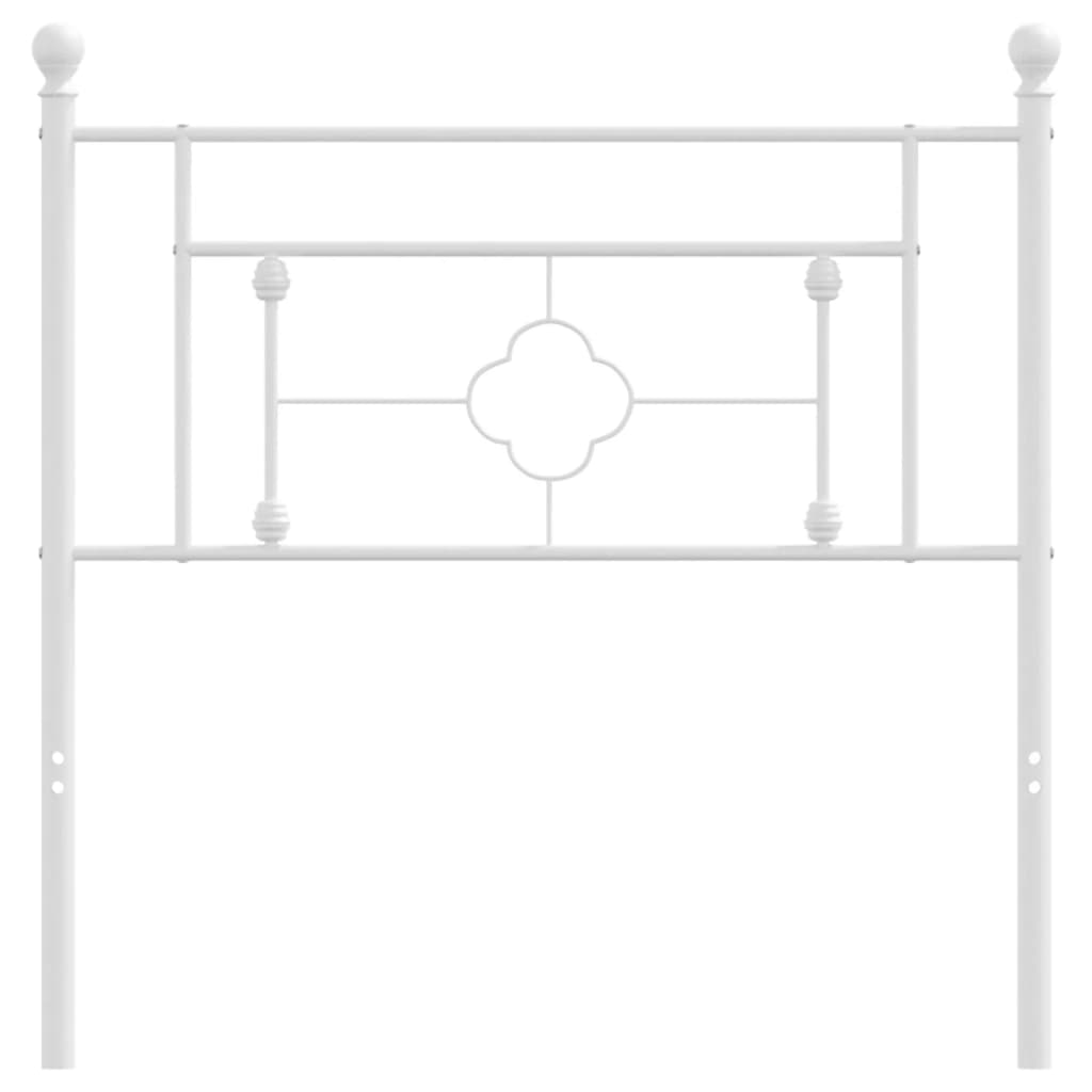 Metal Replace Headboard White 90 cm