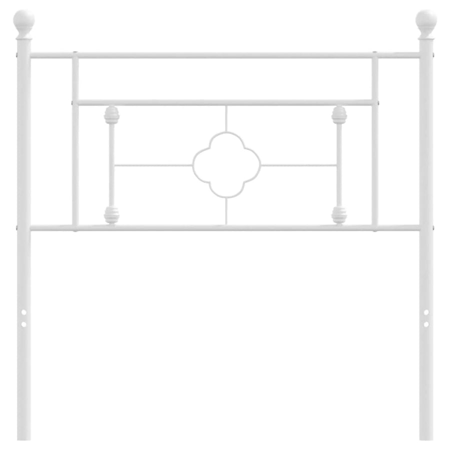 Metal Replace Headboard White 90 cm