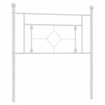 Metal Replace Headboard White 90 cm