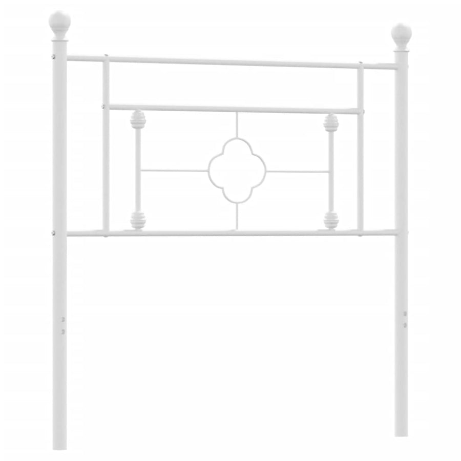 Metal Replace Headboard White 90 cm