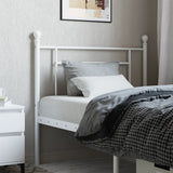 Metal Replace Headboard White 90 cm