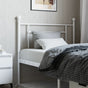 Metal Replace Headboard White 90 cm