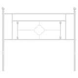 Metal Replace Headboard White 107 cm