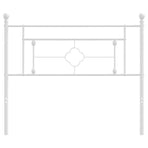 Metal Replace Headboard White 107 cm