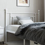 Metal Replace Headboard White 107 cm