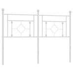 Metal Replace Headboard White 135 cm