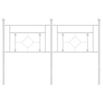 Metal Replace Headboard White 135 cm